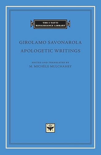 9780674054981: Apologetic Writings: 68 (The I Tatti Renaissance Library)