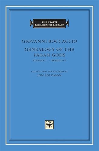 9780674057104: Genealogy of the Pagan Gods, Volume 1: Books I–V (The I Tatti Renaissance Library)