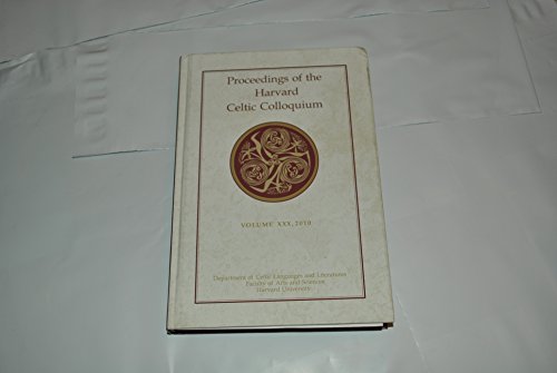 Proceedings of the Harvard Celtic Colloquium, 30: 2010