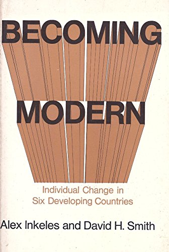 Beispielbild für Becoming Modern: Individual Change in Six Developing Countries zum Verkauf von medimops