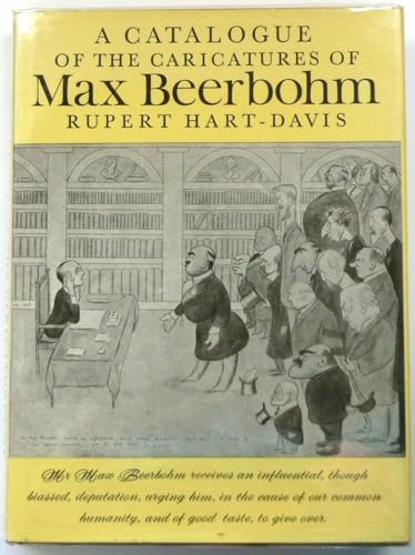 Beispielbild fr A Catalogue of the Caricatures of Max Beerbohm zum Verkauf von Second Story Books, ABAA