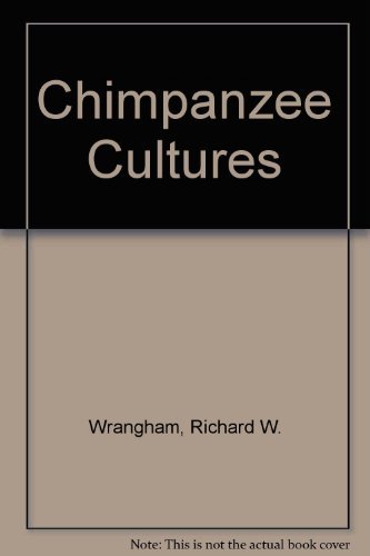 9780674116627: Chimpanzee Cultures
