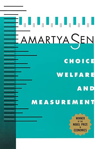 Stock image for Choice, Welfare and Measurement for sale by Brit Books