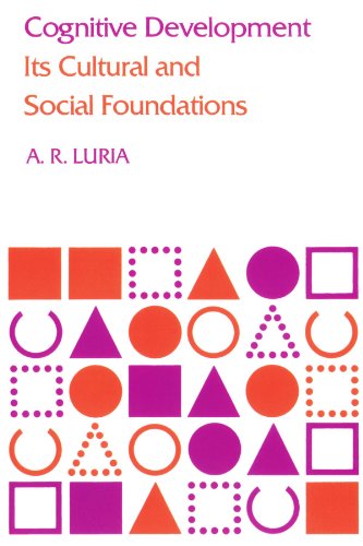 Imagen de archivo de Cognitive Development: Its Cultural and Social Foundations a la venta por Hawking Books