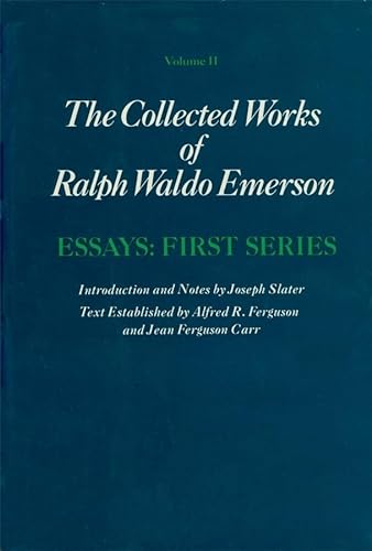 Imagen de archivo de Collected Works of Ralph Waldo Emerson, Volume II: Essays: First Series Vol. 2 a la venta por Better World Books