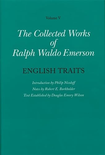 9780674139923: English Traits (Volume V) (Ralph Waldo Emerson)
