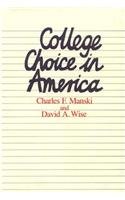 Stock image for College Choice in America for sale by Better World Books