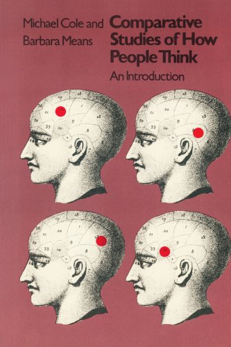 Imagen de archivo de Comparative Studies of How People Think: An Introduction a la venta por Avol's Books LLC