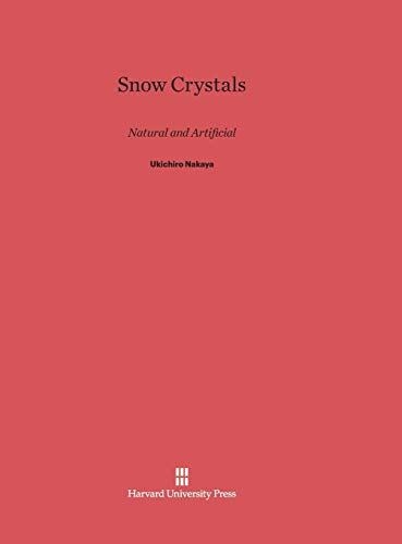 Beispielbild fr Snow Crystals: Natural and Artificial zum Verkauf von Lucky's Textbooks