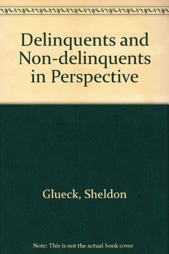 Imagen de archivo de Delinquents and Nondelinquents in Perspective a la venta por Better World Books