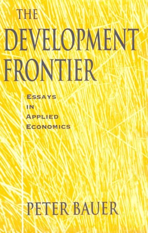 Stock image for The Development Frontier : Essays in Applied Economics for sale by Better World Books