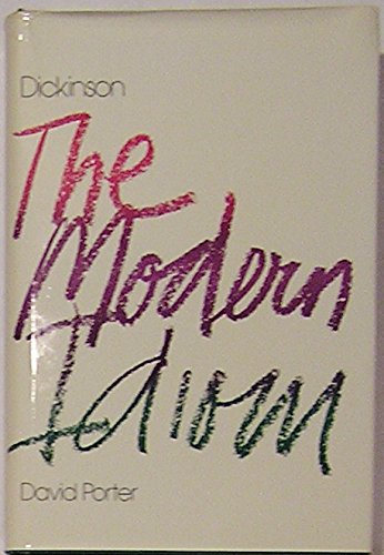 Imagen de archivo de Dickinson, the Modern Idiom a la venta por Ergodebooks