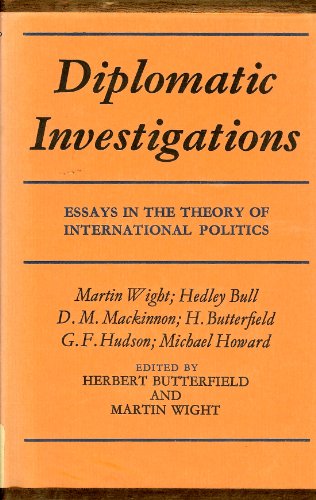 Beispielbild fr Diplomatic Investigations : Essays in the Theory of International Politics zum Verkauf von Better World Books