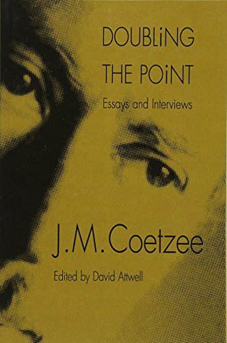 Beispielbild fr Doubling the Point: Essays and Interviews zum Verkauf von ThriftBooks-Atlanta