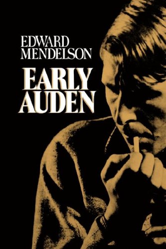 9780674219861: Early Auden