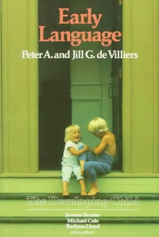 9780674221413: De Villiers: Early Language (paper)