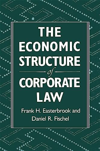 Imagen de archivo de The Economic Structure of Corporate Law a la venta por Blackwell's