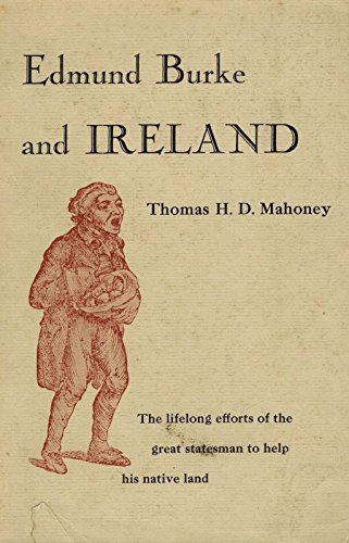 Stock image for Edmund Burke & Ireland for sale by Hammonds Antiques & Books
