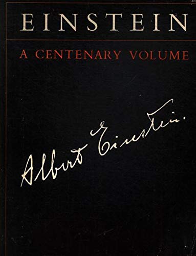 Beispielbild fr Einstein: A Centenary Volume zum Verkauf von Montclair Book Center