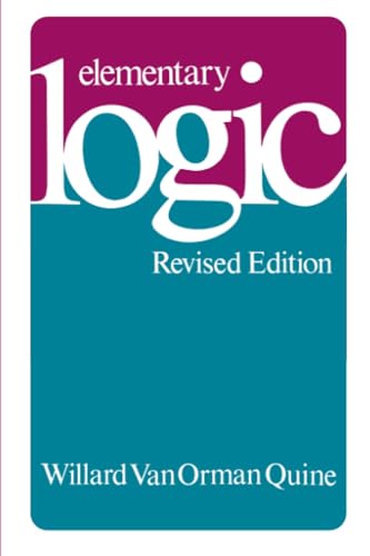 Beispielbild fr Elementary Logic: Revised Edition zum Verkauf von ThriftBooks-Atlanta