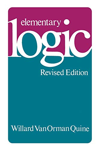 9780674244511: Elementary Logic: Revised Edition