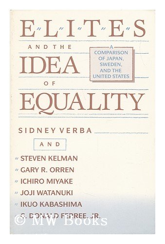 9780674246850: Elites and the Idea of Equality: A Comparison of Japan, Sweden, and the United States