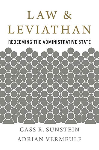 Beispielbild fr Law and Leviathan : Redeeming the Administrative State zum Verkauf von Better World Books
