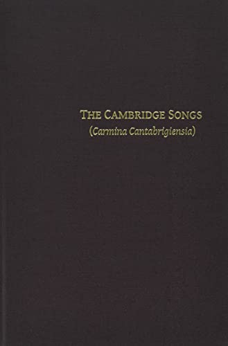 9780674258464: The Cambridge Songs (Carmina Cantabrigiensia)