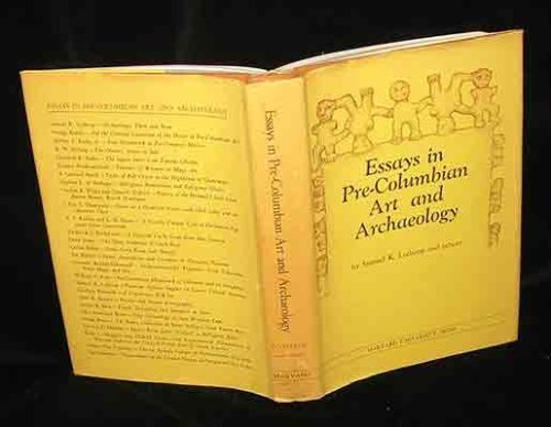 Stock image for Essays in Pre-Columbian Art and Archaeology for sale by Better World Books