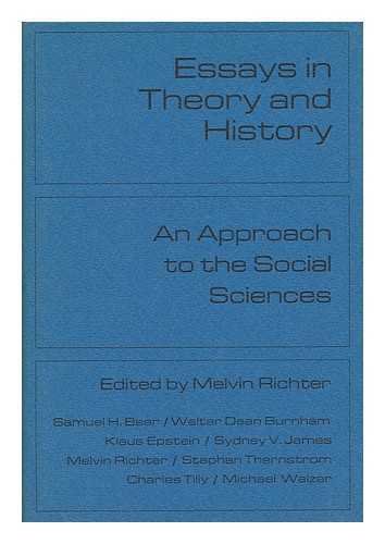 Stock image for Essays in Theory and History : An Approach to the Social Sciences for sale by Better World Books: West