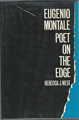 Stock image for EUGENIO MONTALE : Poet on the Edge for sale by Karen Wickliff - Books