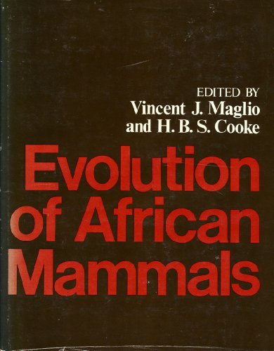 9780674270756: Evolution of African Mammals