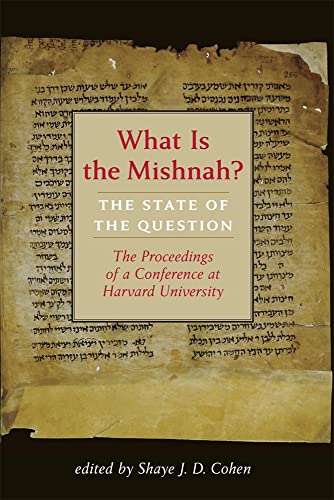 Beispielbild fr What Is the Mishnah? zum Verkauf von Blackwell's