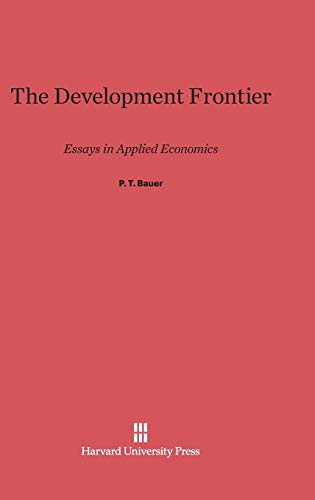 Stock image for The Development Frontier Essays in Applied Economics for sale by PBShop.store US