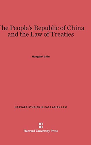 Imagen de archivo de The People's Republic of China and the Law of Treaties a la venta por Recycle Bookstore