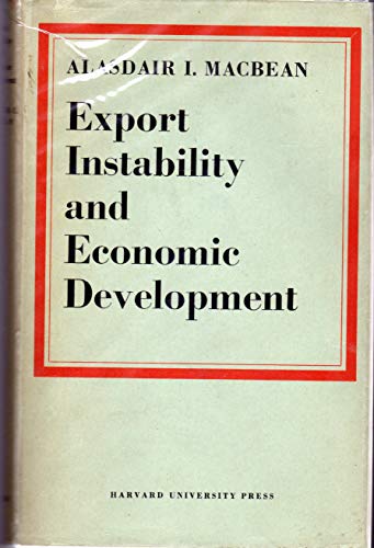 Beispielbild fr Export Instability and Economic Development (Ctr for Intl Affairs) zum Verkauf von Zubal-Books, Since 1961
