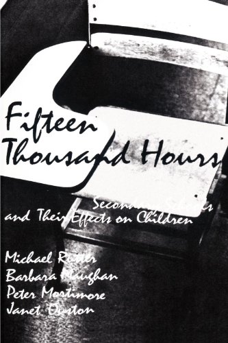 9780674300262: Fifteen Thousand Hours: Secondary Schools and Their Effects on Children