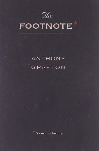 9780674307605: The Footnote - A Curious History (Paper) (Cobee)