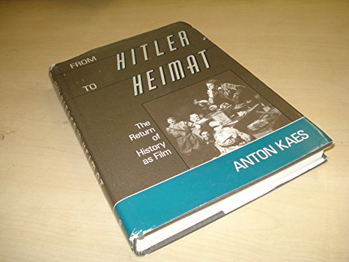 Imagen de archivo de From Hitler to Heimat: The Return of History as Film a la venta por HPB-Red