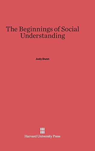 9780674330603: The Beginnings of Social Understanding