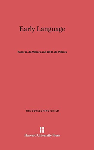 Stock image for Early Language (Developing Child (Hardcover)) for sale by Solr Books
