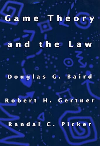 Beispielbild fr Game Theory and the Law zum Verkauf von Better World Books