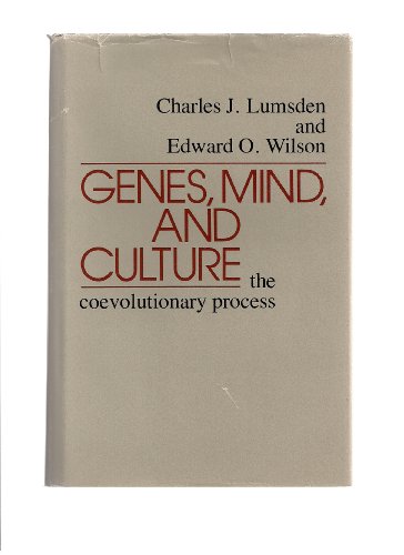 Imagen de archivo de Genes, Mind, and Culture : The Coevolutionary Process a la venta por Better World Books