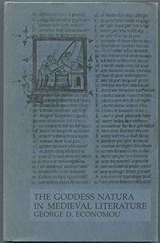 Beispielbild fr The Goddess Natura in Medieval Literature zum Verkauf von Better World Books