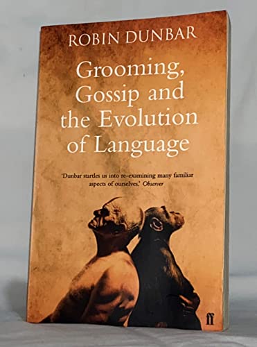 9780674363342: Grooming Gossip and the Evolution of Language