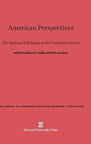 Stock image for American Perspectives The National SelfImage in the Twentieth Century 2 Library of Congress Series in American Civilization for sale by PBShop.store US