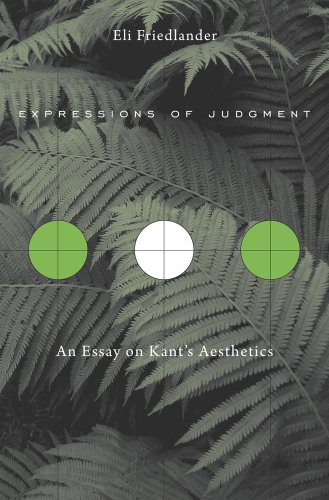 9780674368200: Expressions of Judgment: An Essay on Kant's Aesthetics