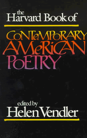 9780674373402: The Harvard Book of Contemporary American Poetry