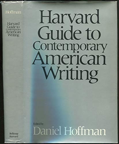 Beispielbild fr Harvard Guide to Contemporary American Writing zum Verkauf von Dunaway Books