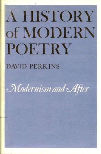 9780674399464: A History of Modern Poetry – Modernism & After: 2 (Belknap Press S.)